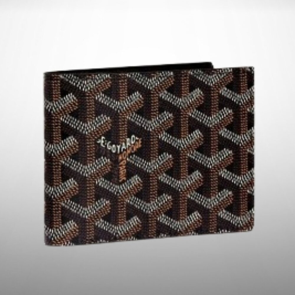Goyard New Victoire Bi Fold Wallet in Black Color